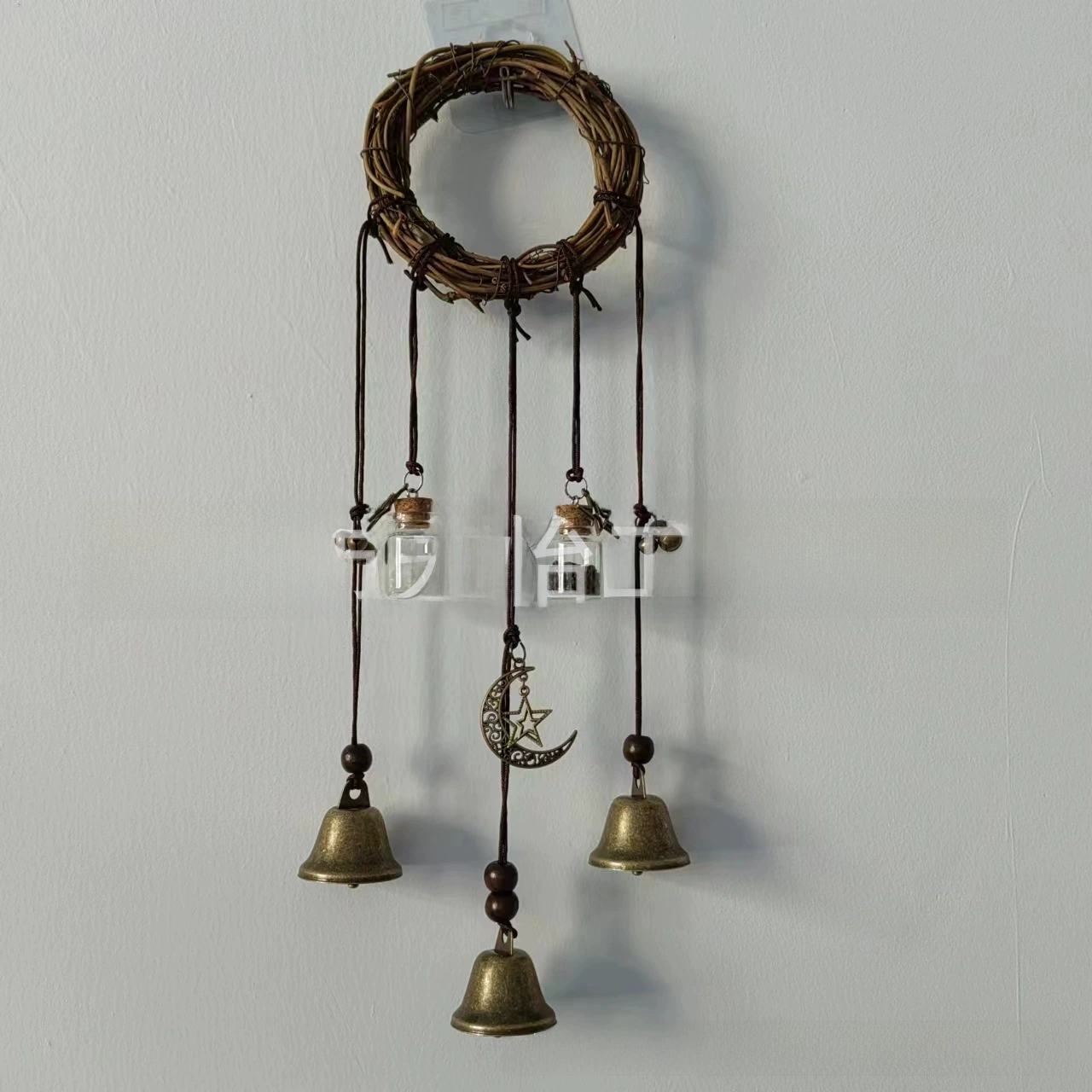Защитный подвесной дверной колокольчик-ворч Ворожея просьба Crystal Wind Bells для комнаты украшение