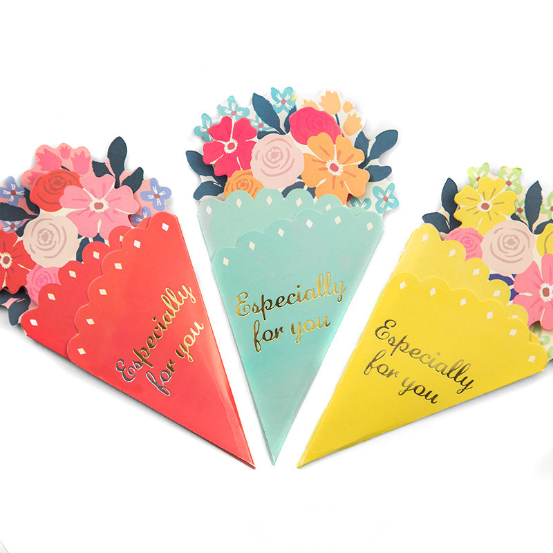 12g Weight card Event & Party Supplies Birthday Occasion Flower Pattern Japanese Style Style Print Craft Japanese Style Flower Paper Birthday Card 8