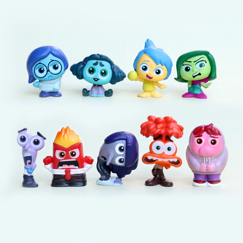 Q version Cartoon Inside Out Battle Brainteaser Angry Lele Figure…