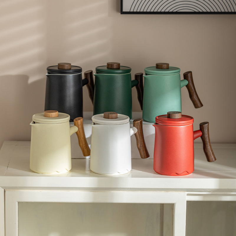 Juego de Té Portátil Express de Cerámica para Camping y Viajes al Aire Libre