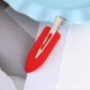 Red (solid color plastic seamless clip)