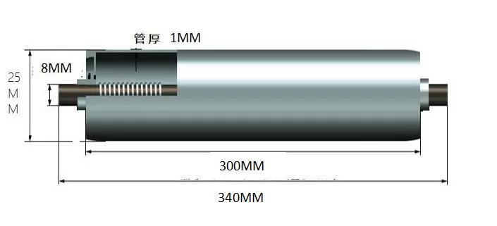 Stainless steel bracket roller non -power roller shaft holder roller roller conveyor Rolling rod flow line from dynamic roller roller