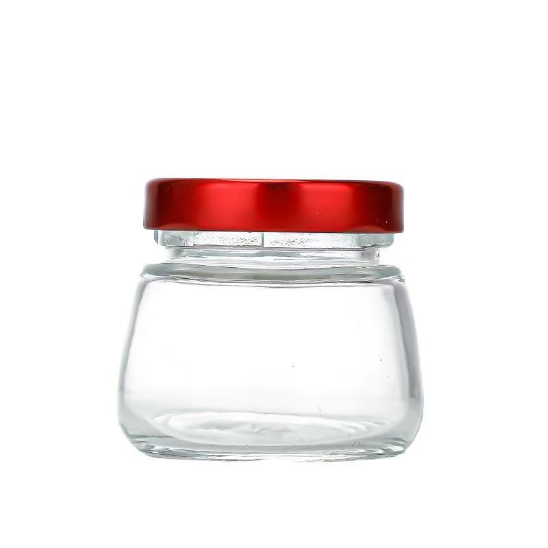 Nueva botella de vidrio de pan de nido de alto valor sellado fresco y grueso botella de vidrio de pan de nido de nido fresco, botella de vidrio de pan de nido de nido portátil compacta