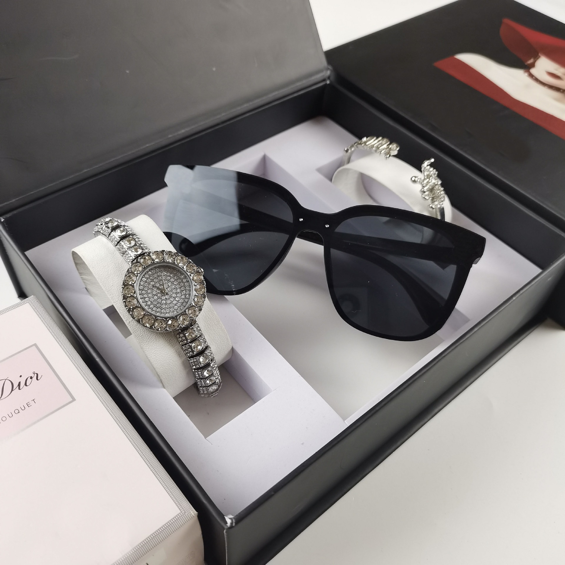 Eyeglass Set D Set Silver