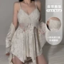 柔软家居舒适丝绒睡裙
