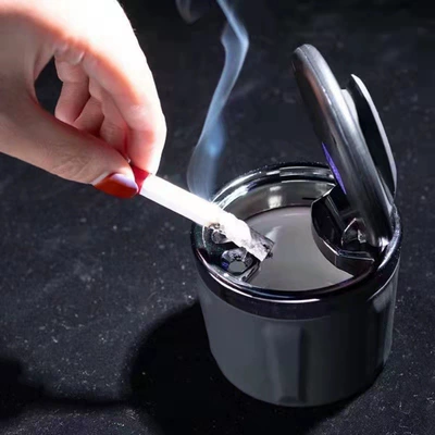 Car ashtray creative multi-functional automatic men's car with lid advanced sense artifact car interior supplies