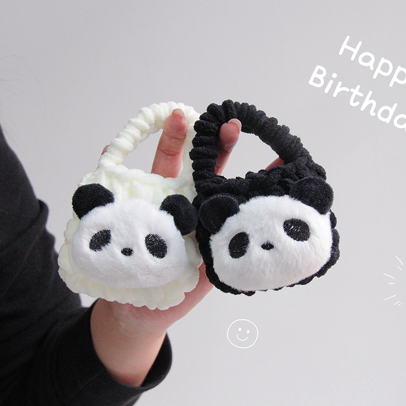 Llavero Mini Monedero Colgante de Peluche para Almacenamiento en Mochila y Llaves