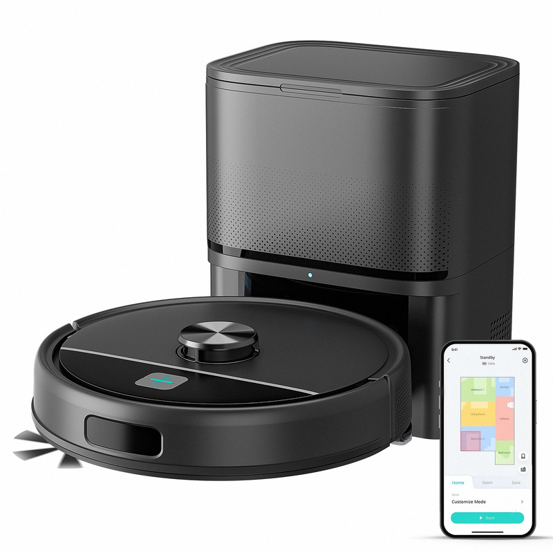 Customized 2026 New Model Robot Vacuum Cleaner for Home Use with Fully Automatic Recharging Station, Vacuuming, Suction, and Mopping All-In-One Vacuum Cleaner