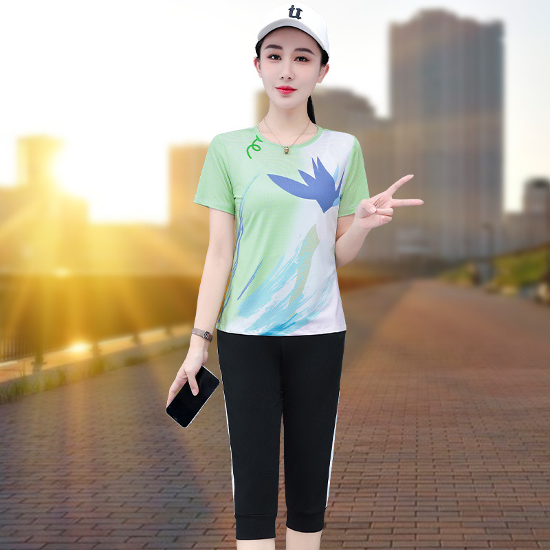 그린(크롭팬츠 슈트)