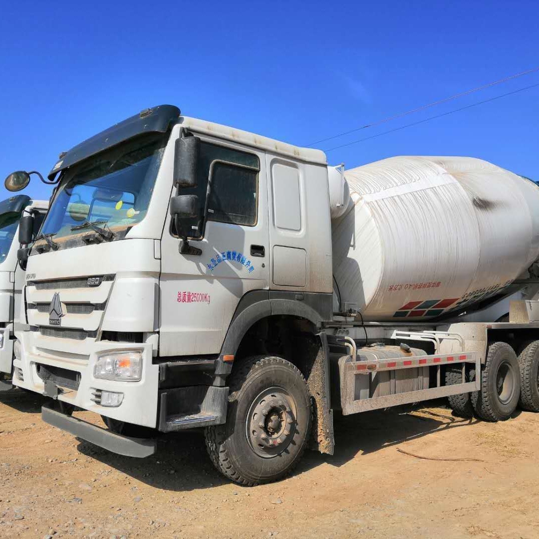 出口中国重汽豪沃国二8-10方混凝土搅拌运输车18660390388
