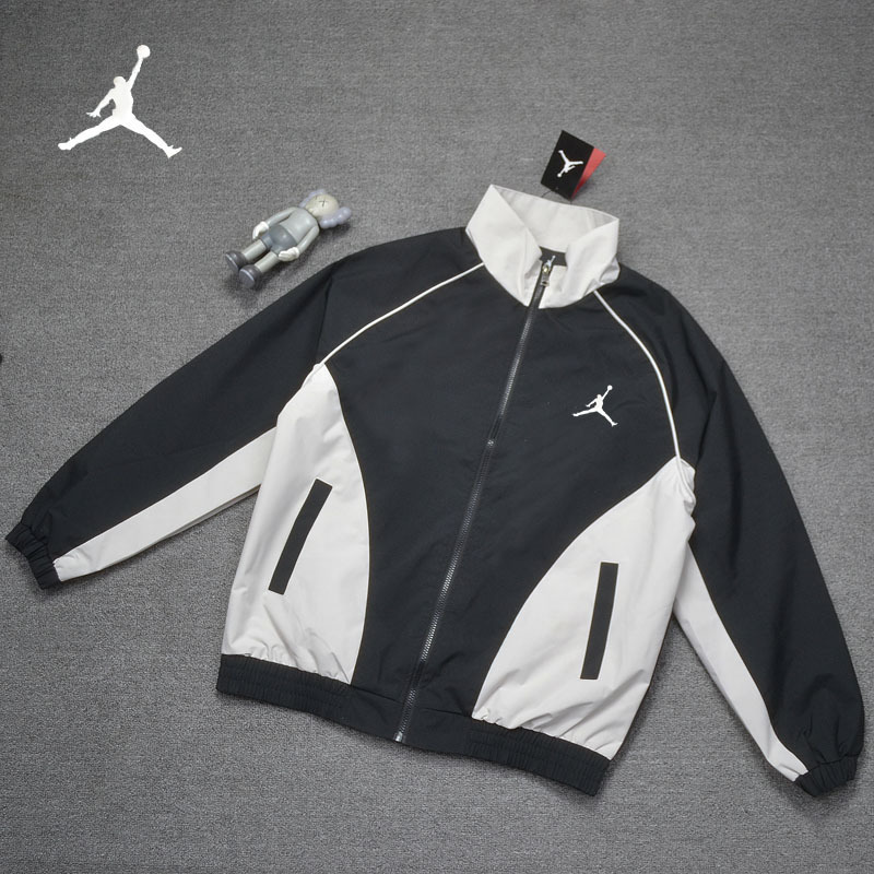 25 Autumn Overseas Popular Jordan Aj Men's Jacket Cross-Border Flying Man Patchwork Casual Couple Sports Windbreaker Jacket