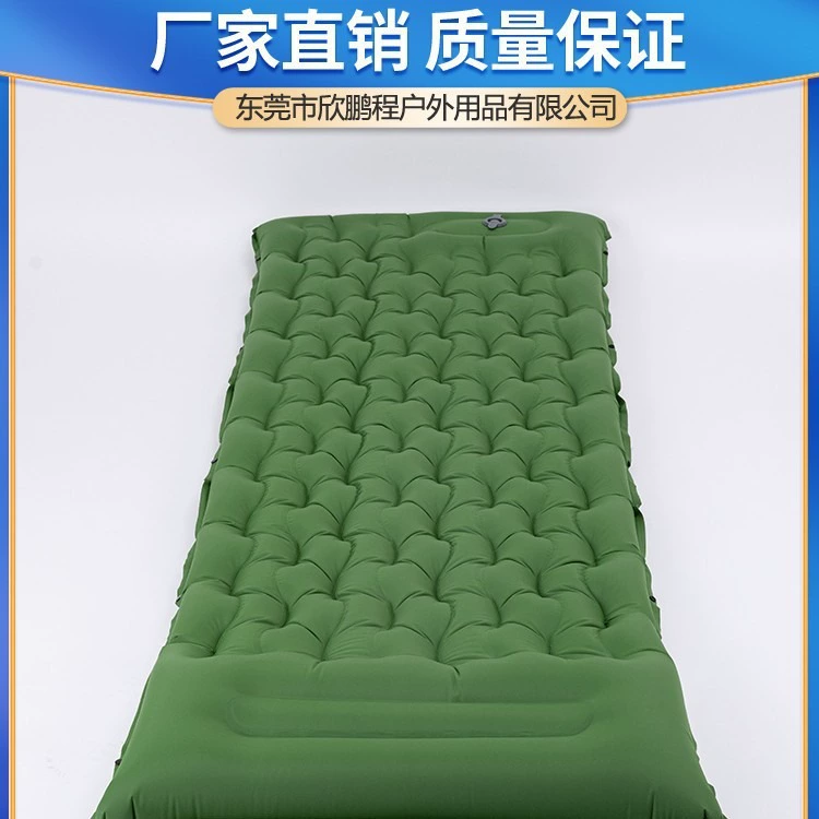 Надувной коврик из ТПУ с ремнем для переноски, надувной матрас для сна с наклоном для ног, надувной напольный коврик для улицы, надувной матрас, влагостойкий коврик, надувной коврик для палатки