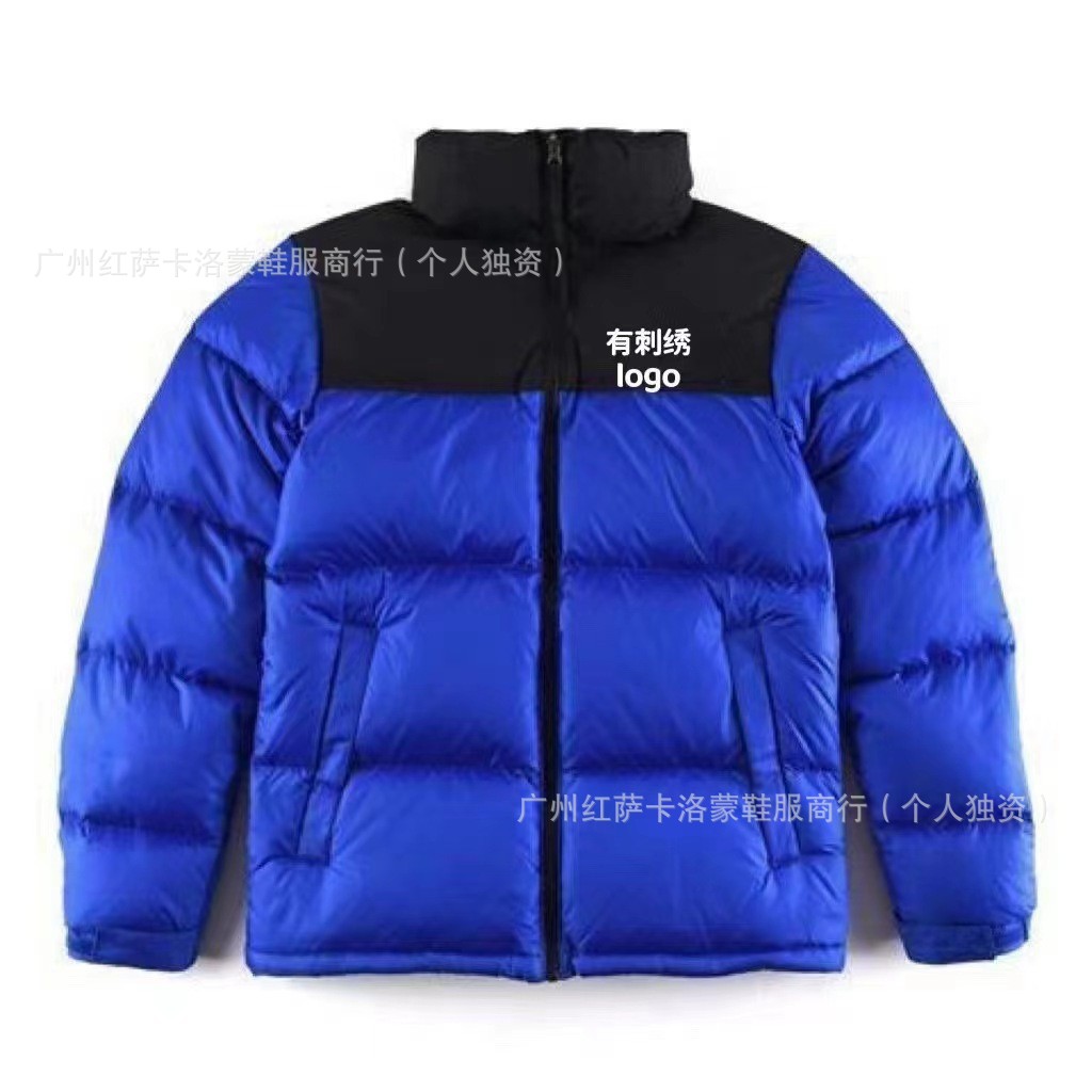 Putian versión alta chaqueta de plumón de cara norte 1996 versión americana de hombres y mujeres 90 chaqueta de bordado blanco 700 chaqueta cálida image 21