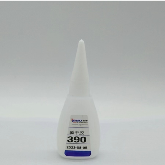 厂家直销390瞬干胶 高粘度电子元件 电器配件橡塑件粘接 环保批发