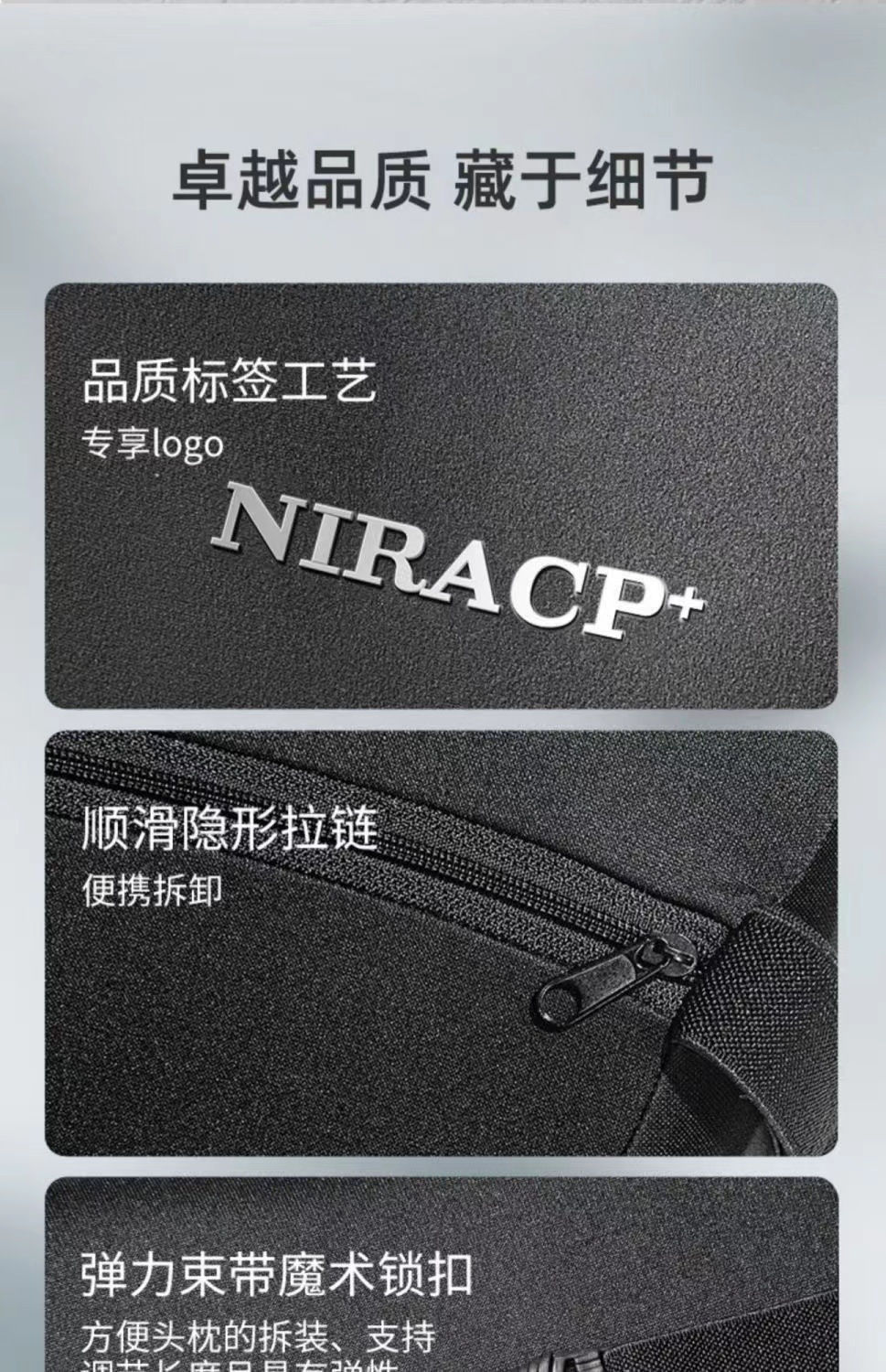 Car Memory Foam Lumbar Support Cushion Seat Backrest Car Lumbar Pad Waist Support Cushion Breathable Milk Silk