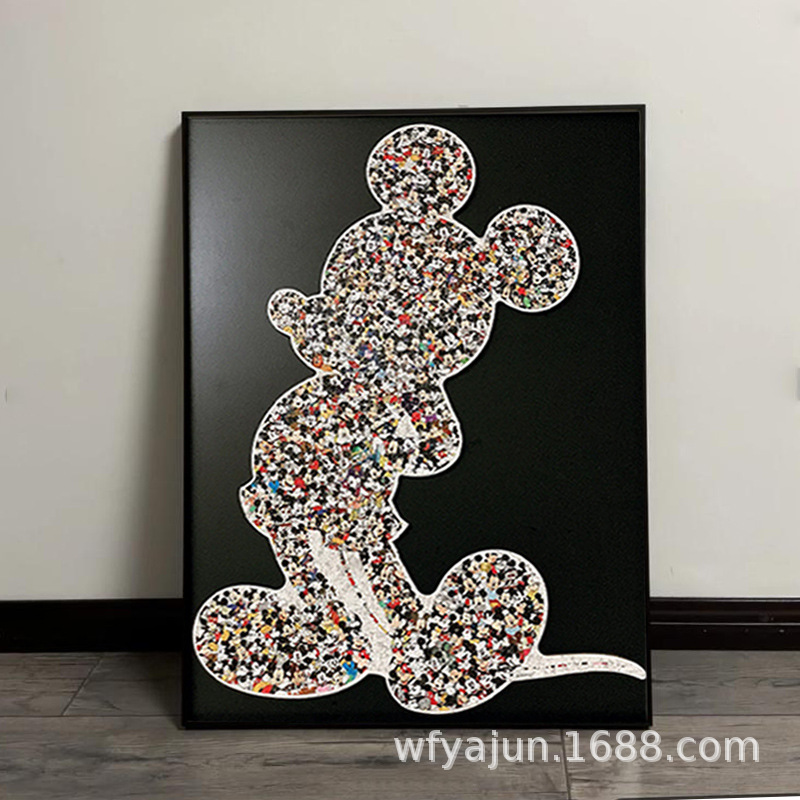 Mickey Puzzle Frame 945 Piece Picture Frame Mickey Mouse Photo Frame Framed Special-Shaped Puzzle Framed Solid Wood Puzzle Photo Frame Mickey Puzzle Frame 945 Piece Picture Frame Mickey Mouse Photo Frame Framed Special-Shaped Puzzle Framed Solid Wood Puzzle Photo Frame