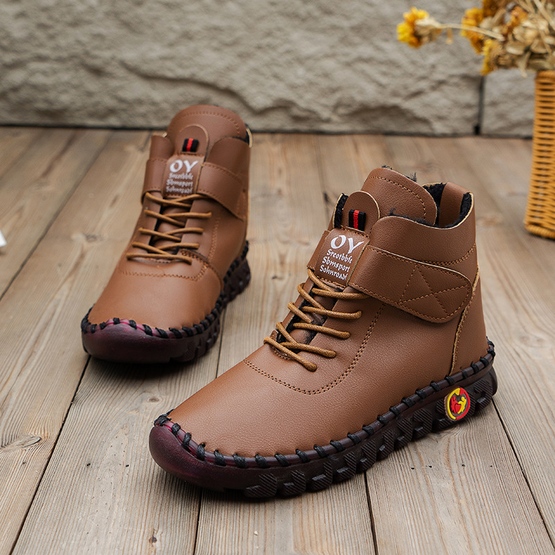 High-top velvet cotton shoes - Image 3