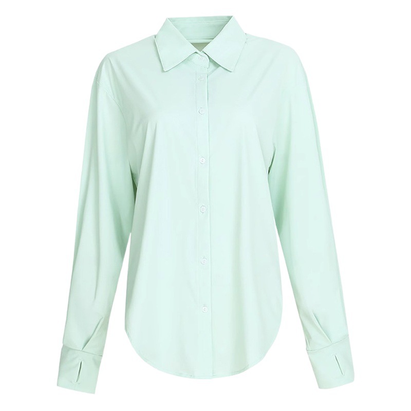 Hilo original protección solar camisa capa de las mujeres diseño sentido nicho al aire libre cardigan verano francés chic delgada manga larga top