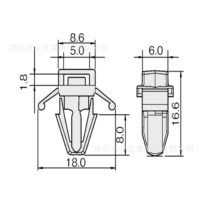 HELLERMANNTYTON������̫ͨ����ʽ��ͷ�͹̶�Ԫ�� PM7  151-00574