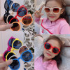 Children's sunglasses, UV sun protection cream suitable for men and women, fashionable glasses, cartoon toy, accessory, UF-protection