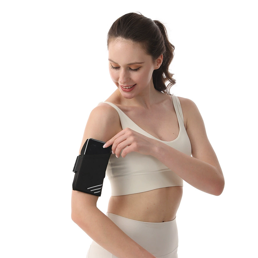 Сумка для бега на руку для мобильного телефона для мужчин и женщин, оборудование для фитнеса на руку, ремешок на запястье, легкий и тонкий спортивный чехол на руку для мобильного телефона