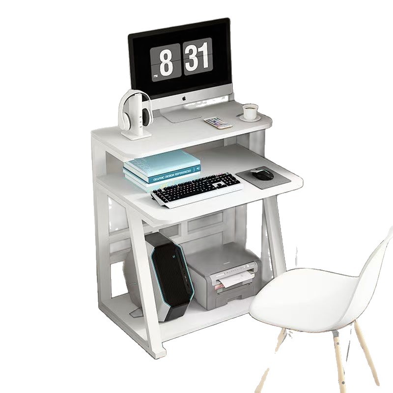 Alquiler pequeño escritorio móvil escritorio de dormitorio simple escritorio moderno pequeño escritorio de computadora de almacenamiento image 6