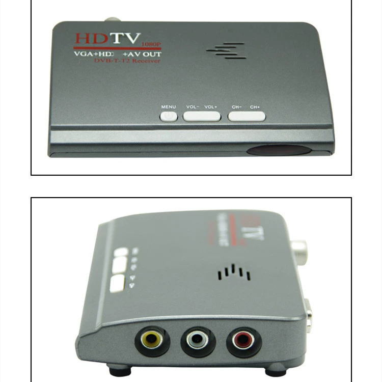 Переходник RF к VGA/HDMI/AV совместимый с цифровым приёмником DVB-T/T2