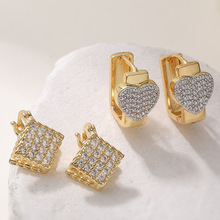 �Ĺ� ŷ��ʱ�и���ͭ��18K���ʯ���ζ���ŮС�ڸ���ײɫ���Ķ���