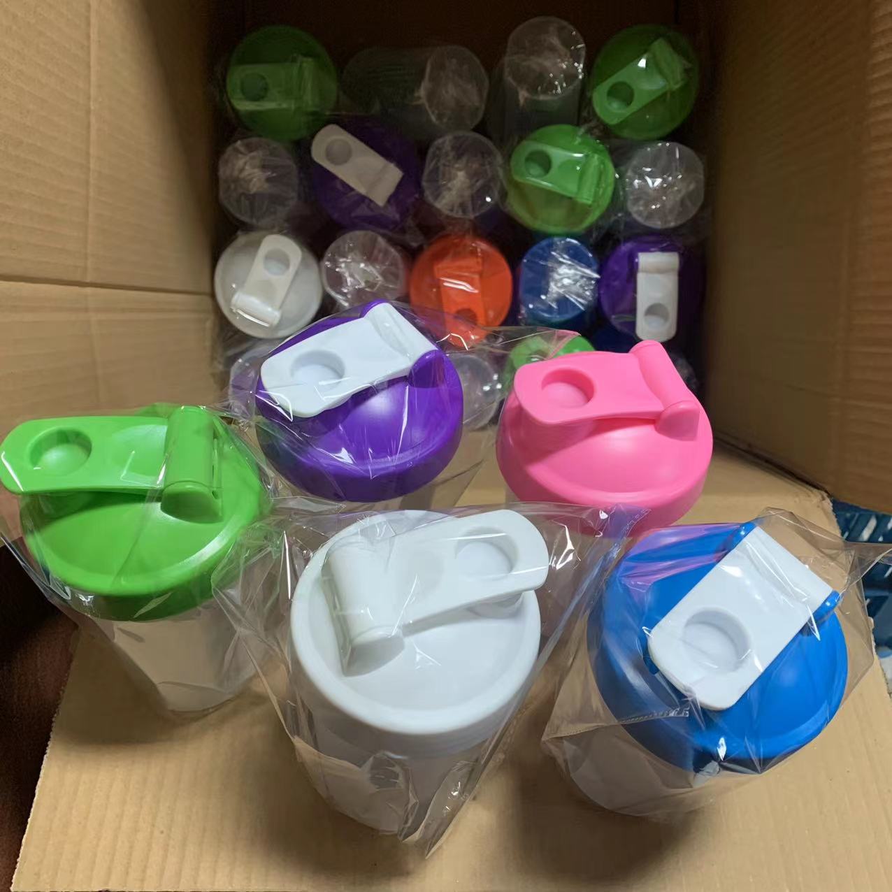 Spot taza batida de plástico al por mayor taza batida de 500 ml taza batida taza batida de proteína en polvo fabricante de taza batida al por mayor