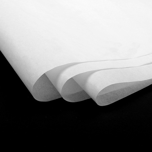 Wholesale pure wood pulp white kraft paper, moisture-proof paper, food packaging paper, 30g white kraft paper 
