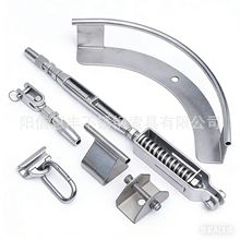 无障碍滑索速差防坠器光伏支架 张紧器无障碍导轨高空生命线作业