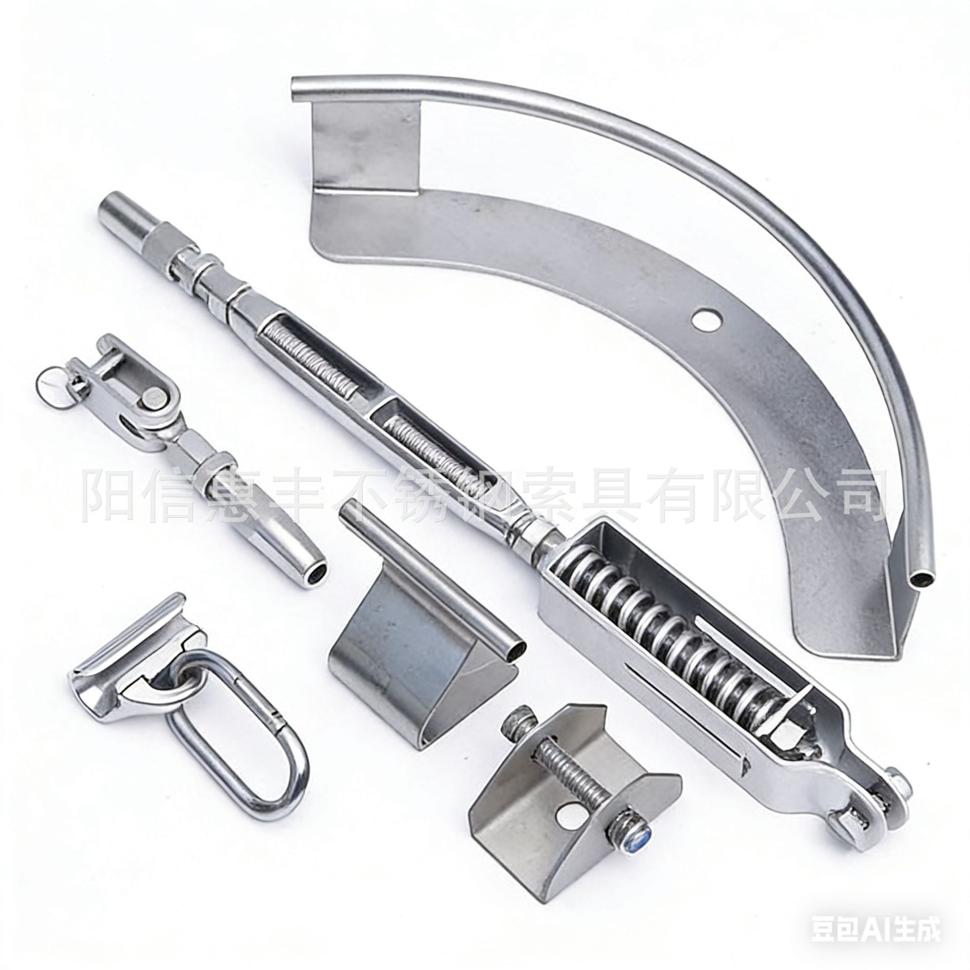 无障碍滑索速差防坠器光伏支架 张紧器无障碍导轨高空生命线作业