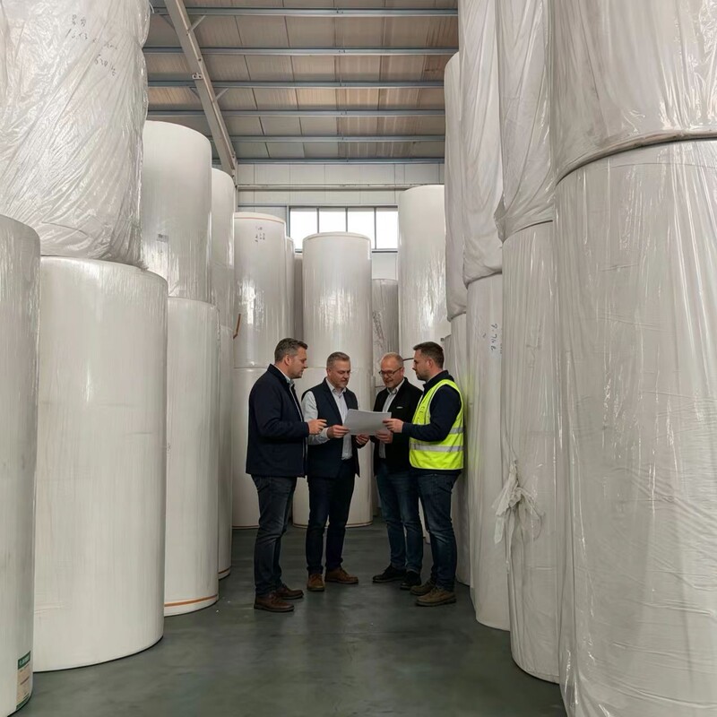 Factory Wholesale Disposable Large Toilet Paper Raw Materials, Kitchen Paper, Processing and Cutting Large Roll Mother Rolls