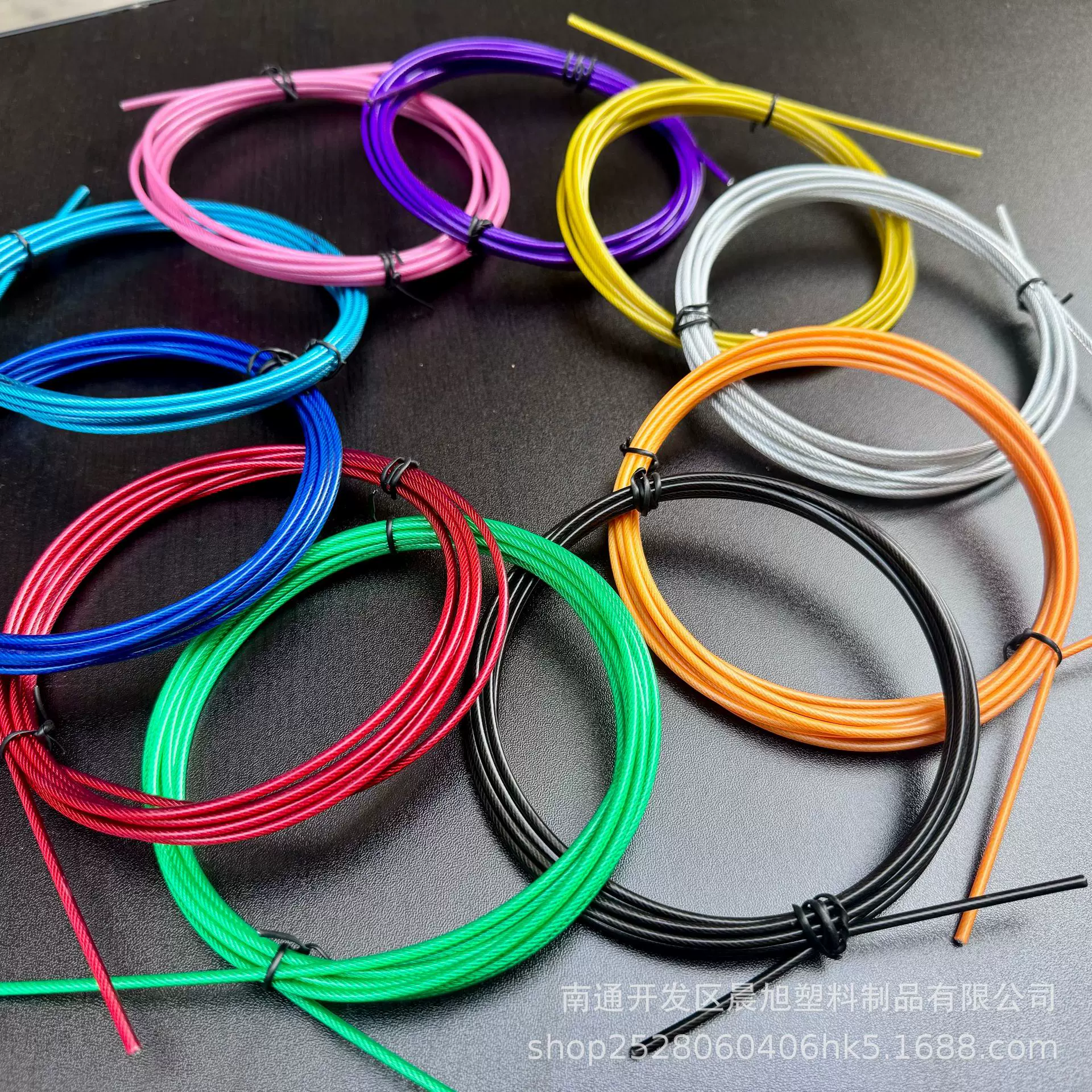 生产加工运动跳绳4.0或5.0mm钢丝绳多用途绳钢丝吊绳高强度耐用