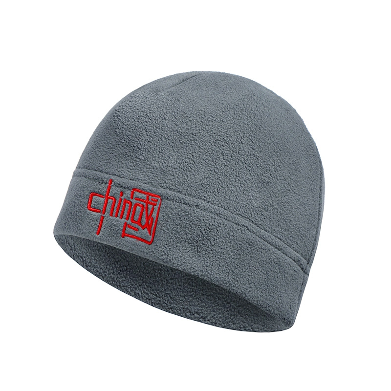 Otoño y invierno sombrero unisex grueso montañismo al aire libre a prueba de viento calentamiento gorra de terciopelo máscara de terciopelo antifrío