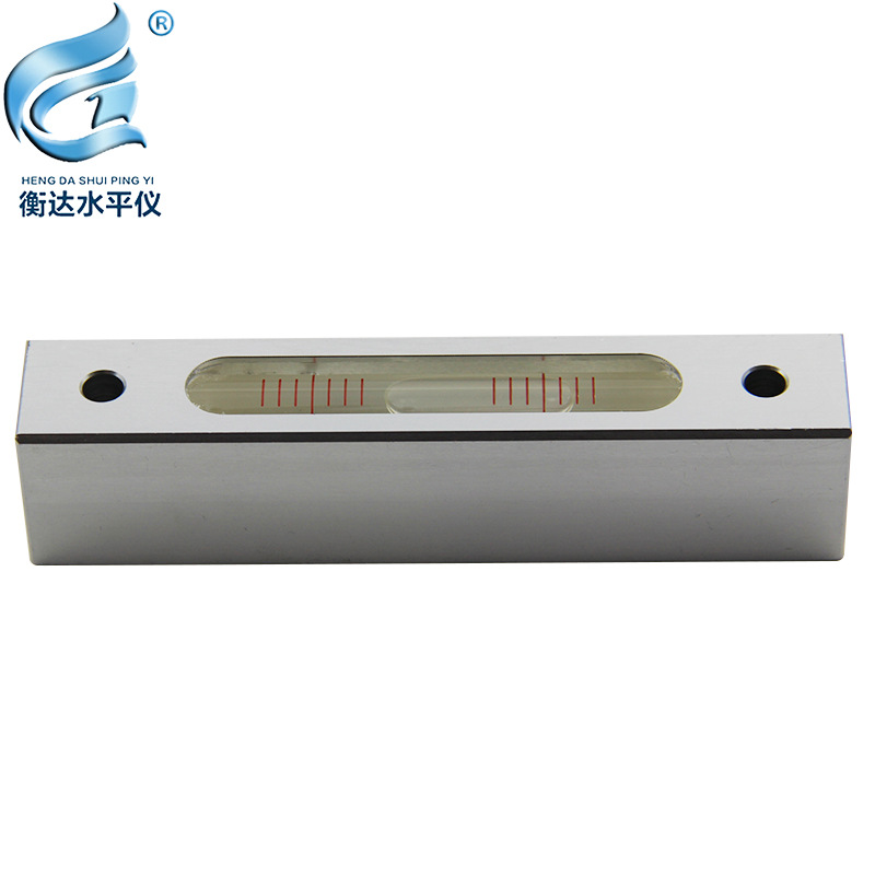 金属水平仪 方形水平泡玻璃泡 小型水平长条水准器 规格齐全