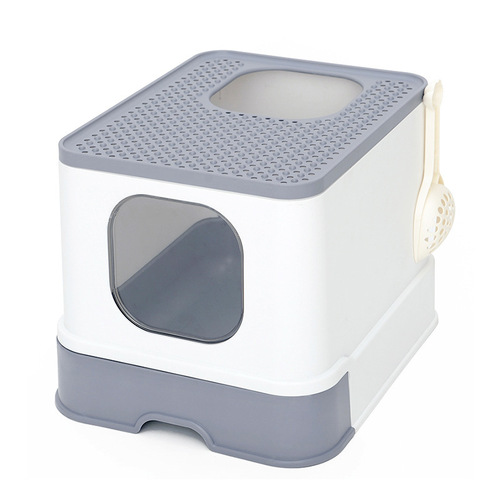 Cat Litter Box Wholesale Fully Enclosed Drawer Type Anti-spill Extra Large Extra Large Cat Toilet Cat Supplies Wholesale