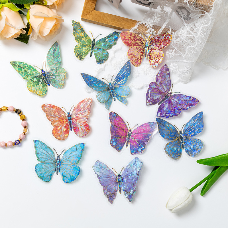 Estampado de oro mariposa 3D estereoscópico pegatinas de pared boda fiesta de cumpleaños hogar fondo decoración de pared pegatinas de alto nivel diy