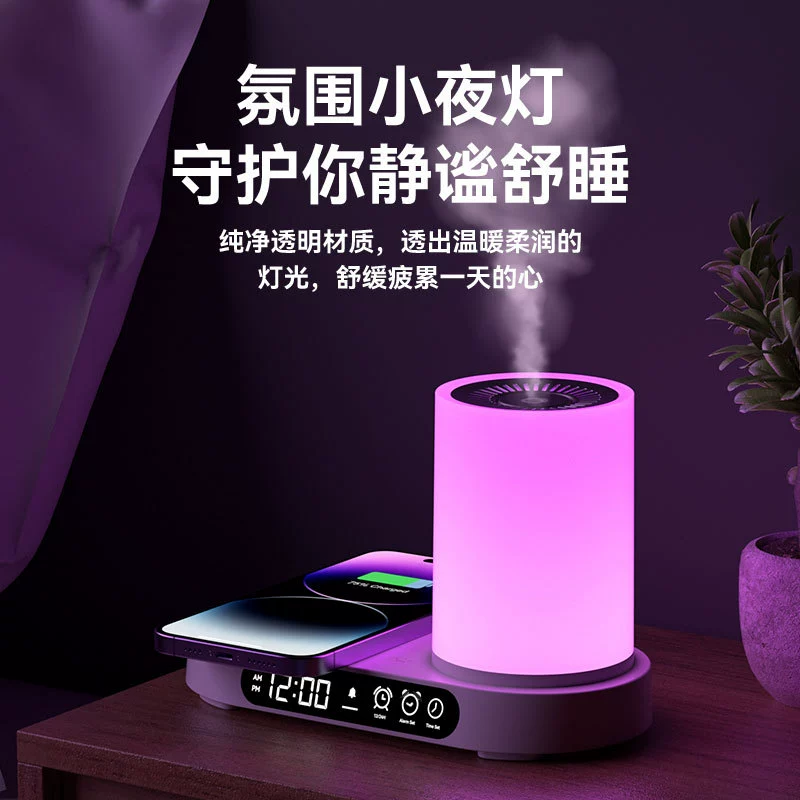 Универсальные беспроводные часы, свет, динамики, Amazon, Bluetooth