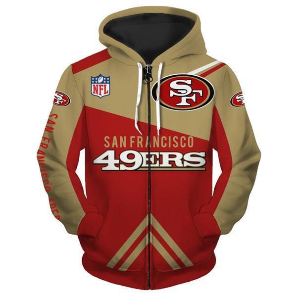 Cross-Border Export Men's Autum Sports Hooded Zipper Sweatshirt Jacket Nfl Football Theme Multi-Color Hoodie
