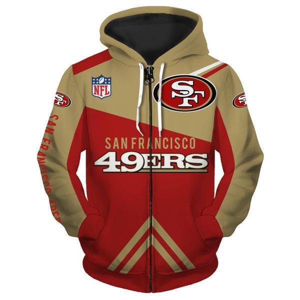 Cross-Border Export Men's Autum Sports Hooded Zipper Sweatshirt Jacket Nfl Football Theme Multi-Color Hoodie