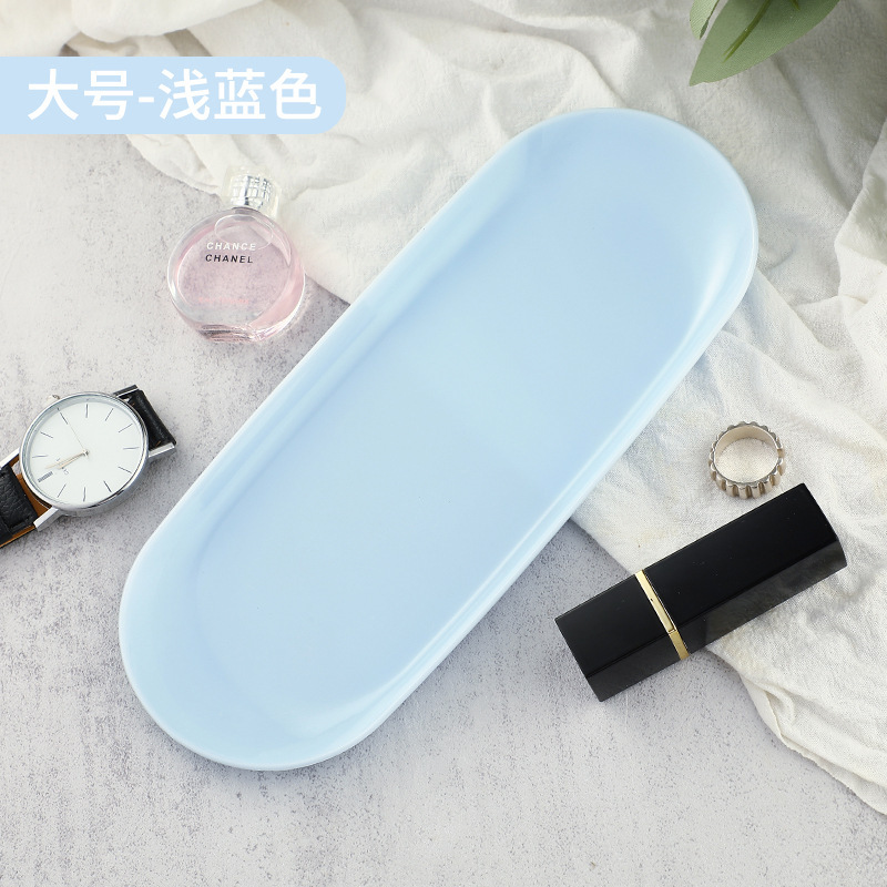 Ins風金色ステンレスアクセサリー盤女子寝室化粧品収納盤金属収納盤玄関置物|undefined