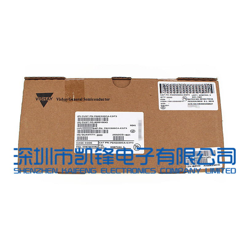 SA170CA SA170A 170V双向DO-15 单向TVS二极管直插VISHAY 120元1K