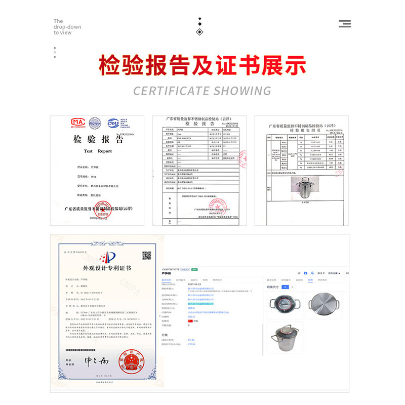 特許製品 304 ステンレス鋼フライヤー電磁調理器深めのスープポットアスパラガスポット煮込み肉ポットクロスボーダーに適しています|undefined