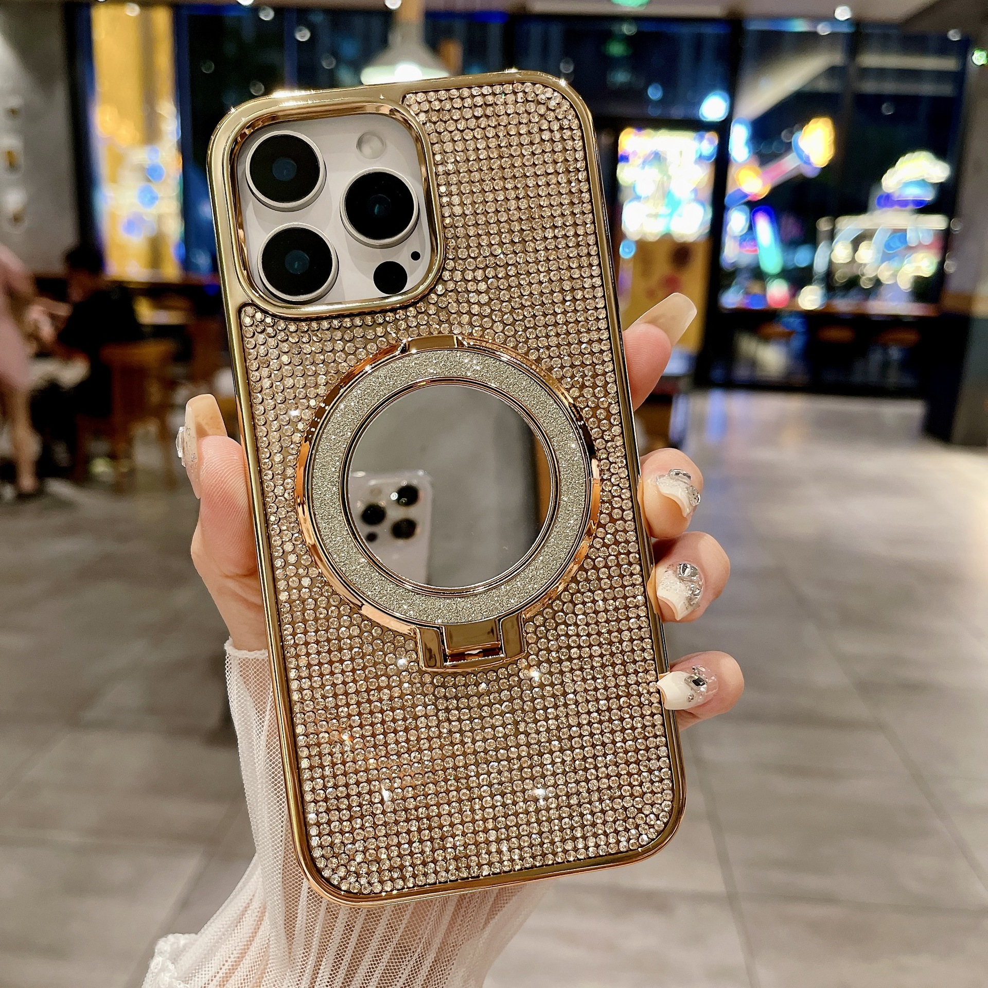 70g Weight iPhone Applicable Brands Phone Cases Classification tpu Material Solid Color Pattern Retro, Sweet Style White, Pink, Gold Color Tpu Solid Color Retro Sweet Phone Cases Phone Accessories 8