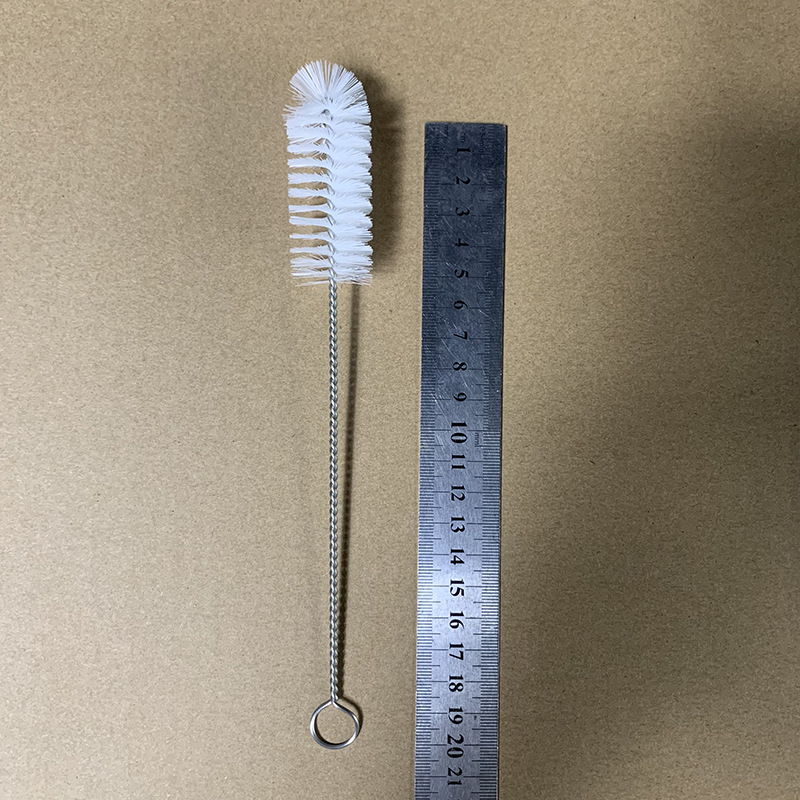 Cepillo de limpieza cepillo de acero inoxidable tetera boquilla cepillo de tubo de ensayo cepillo de limpieza multifuncional nylon molinillo de pimienta cepillo fabricante