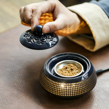 电子香薰炉香粉香精定时调温加热电薰炉香道熏香炉精油小夜灯香炉