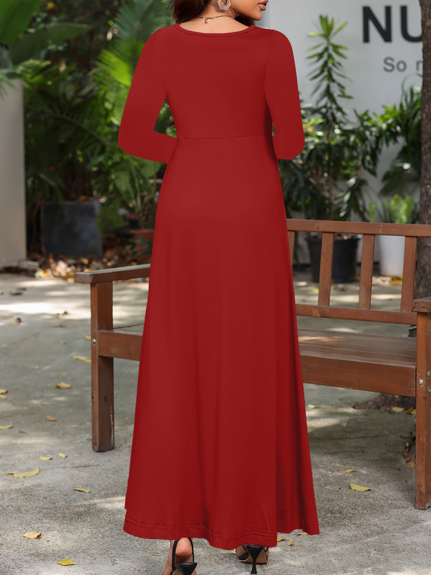 Wal Mart Spring Autumn Sexy Girls High Sense Dress Women Clothing