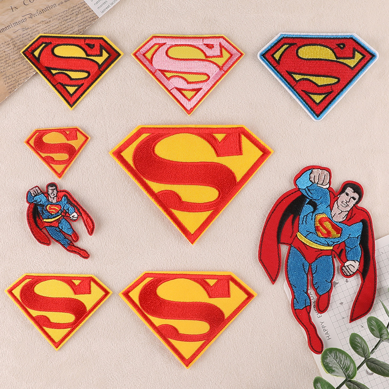 朵酷刺绣贴服装辅料电脑绣花服装配饰DIY背胶补丁徽章刺绣布贴