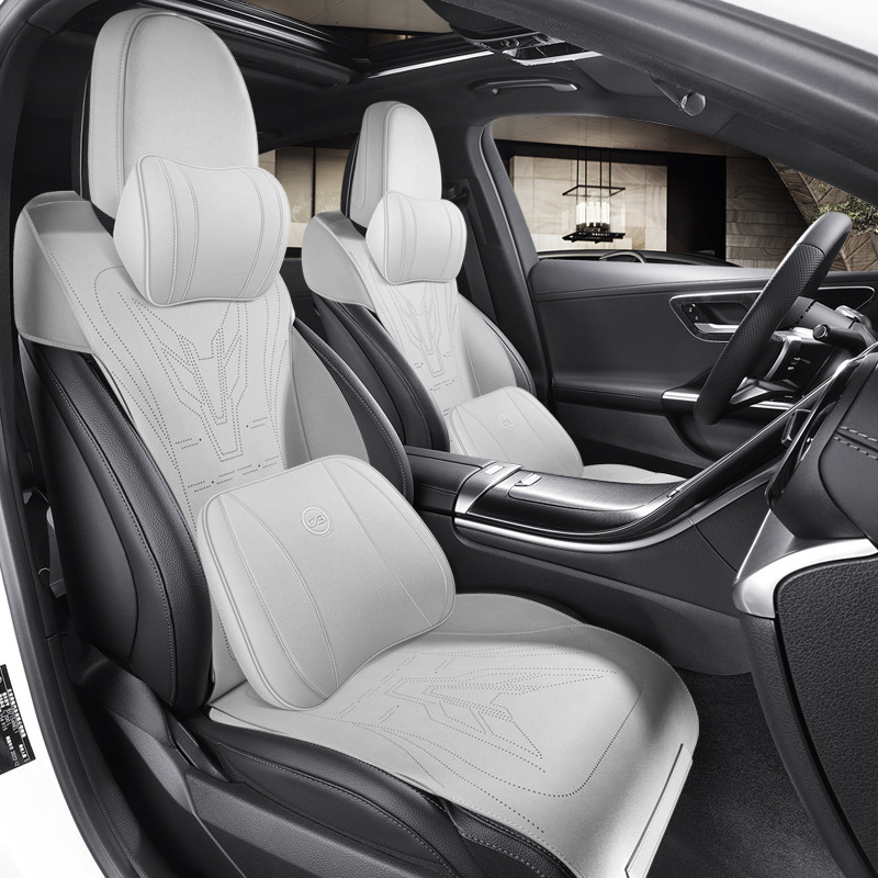 ベンツc200l/c260l自動車座布団glc級専用の半包が毛皮の鞍をひっくり返して通気穴を開けます。|undefined